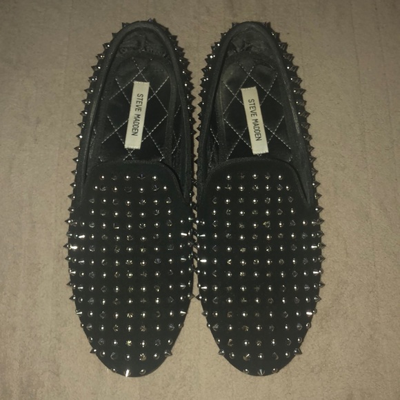 Steve Madden Studded Loafers - Picture 1 of 4